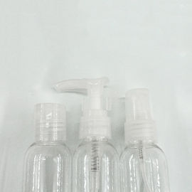 Set Botol Perlengkapan Mandi yang Dapat Digunakan Kembali Untuk Anak Perempuan, Kit Perjalanan Botol Sampo Cair