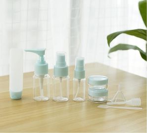 Kit Perjalanan Botol Kosong Isi Ulang Kecil, 9 Pcs Botol Perjalanan Anti Bocor