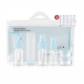 Kit Perjalanan Botol Kosong Isi Ulang Kecil, 9 Pcs Botol Perjalanan Anti Bocor