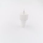 White PP Plastic 24/410 Fine Mist Sprayer Dengan Penutupan Ribbed