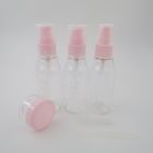 Botol Travel Mini 60ml Kosmetik Daur Ulang Set Non Tumpahan Dengan Sprayer