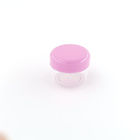 Wadah Kecil 15g Plastik Berwarna-warni Dengan Tutup Untuk Kosmetik