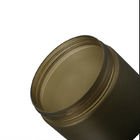 Amber PET Cosmetic Cream Jar 200ml 250ml 300ml Dengan Tutup