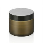 Amber PET Cosmetic Cream Jar 200ml 250ml 300ml Dengan Tutup