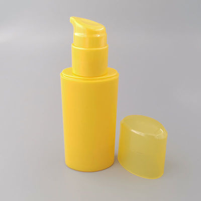 Kuning Oem 30ml Pump Dispenser Bottle Kemasan Isi Ulang Kosmetik