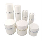 Set Kemasan Kosmetik 50ml Putih Eco Dropper Bottle Press Pump Jar