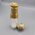 Oem Luxury Acrylic Pengap Kemasan Kosmetik Set Botol Lotion Dan Krim Jar