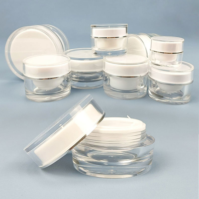 50G Kosong Akrilik Jar Kosmetik Wadah Kemasan Plastik