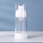 Clear Pump Dispenser Bottle Vakum Perjalanan Botol Kosmetik Wadah